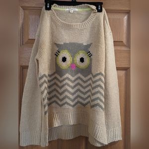 NWT Rewind Owl Sweater